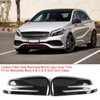 Carbon Fiber Side Rearview Mirror Cap Cover Trim for Benz