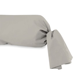 Soleil d'ocre Cutting Bolster Cotton Ecru, 45 x 185 cm