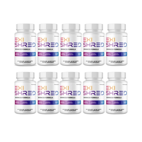 pharmagetics Exi Shred Capsules, ExiShred Premium Support Supplement - 10