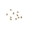 2x2mm Gold Filled (1/20 14K Gold) Seamless Crimp Tube Bead