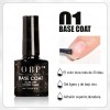 Kit Base Coat Top Coat Top Matte 7.5ml Gel Uv/led