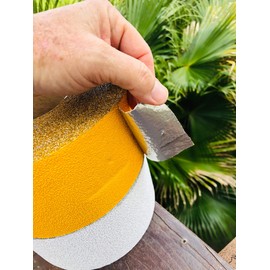 FOL Pavement Marking Tape - White or Yellow - Aluminum Conformable Self Adhesive