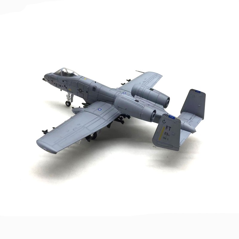 Enatuther 1/100 A-10 Warthog Model Plane A10 Thunderbolt II Jet