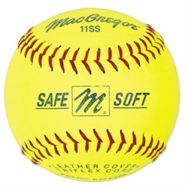 MacGregor Safe/Soft Training Softball, 11-inch (One Dozen) - Packaging may vary
