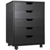 SEGAWE 5 Drawer Dresser Storage Tower Organizer Unit for Bedroom