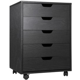 SEGAWE 5 Drawer Dresser Storage Tower Organizer Unit for Bedroom Closet Entryway