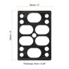 PATIKIL 3/8" Skateboard Riser Pads 2 Pack PU 3x2" Skateboard