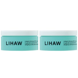 LIHAW Deep Moisture Cream, Large Capacity 3.5 oz (100 g), Dry Skin, Dense CICA Cream x 2