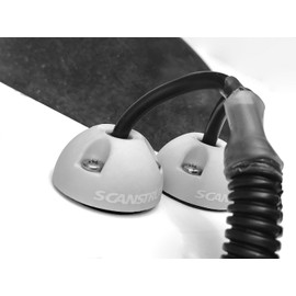 Scanstrut DS16-P Vertical Cable Seal – IP68 Waterproof Gland for 4-9mm Cables | UV-Stable Plastic, Ideal for Marine & Outdoor Electrical Installations - Grey