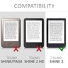 kwmobile Flip Case Compatible with Tolino Shine 3 Case -