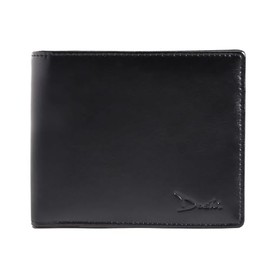 DOSHI - Classic Slim Bifold Wallet for Men - RFID Protection Vegan Leather Wallet with Card Slots - Luxury Men's Wallet with Folded Edges Design - Vegan Slim Wallet