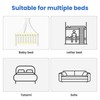 AUEJACKY Large Universal Mosquito Net Bed Canopy Cot Mosquito Net