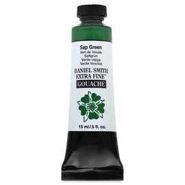 Daniel Smith Extra Fine Gouache - Sap Green, 15 ml Tube