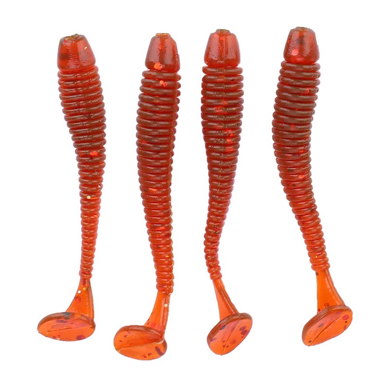 50 Pcs 5cm Fishing Lures, Fishing Baits Soft Plastic Fishing