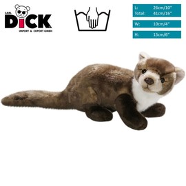 Carl Dick Marten 9.5 inches, 41cm, Plush Toy, Soft Toy 2682