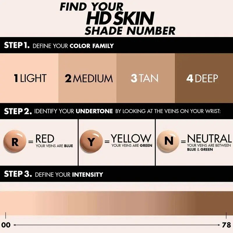 Make Up For Ever Hd Skin Foundation - Base De
