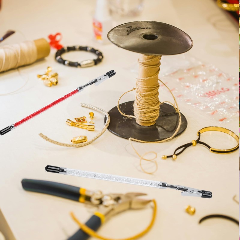 BLMHTWO 2pcs Bracelet Clasps,Bracelet Helper Tool Non-Slip Rubber Necklace Clasp