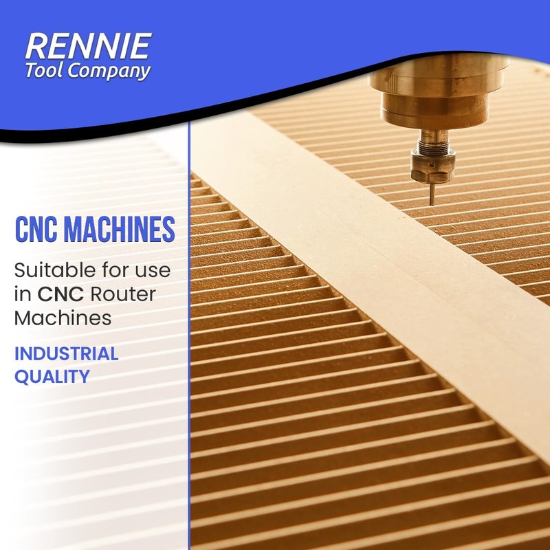 Rennie Tools 6mm x 32mm Flute x 1/4" Shank Solid