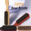 COLAYERIST Slick Back Hair Brush, Boar Bristle Hair Brush for