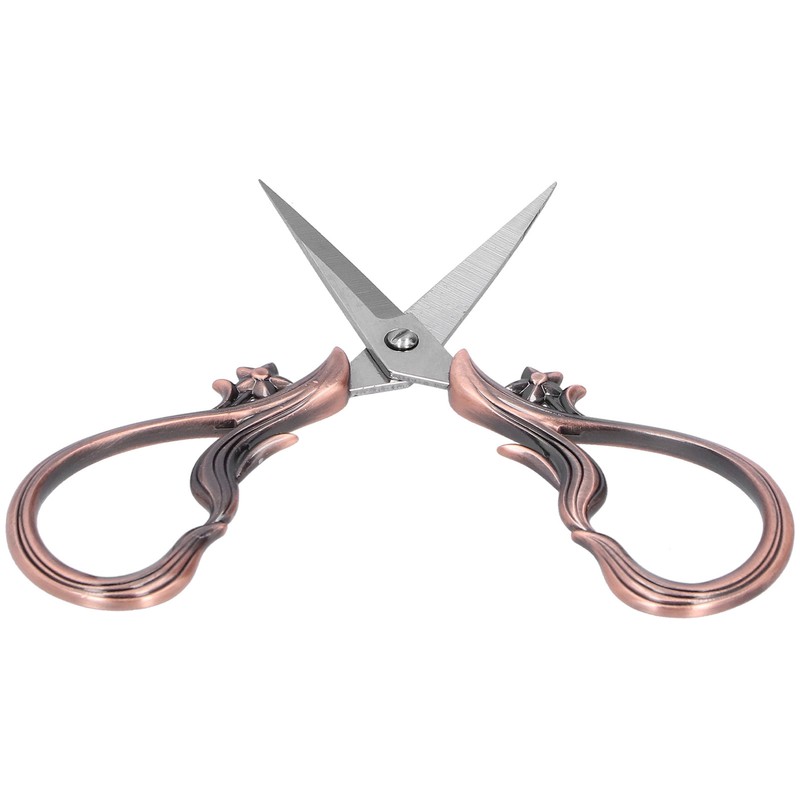 Retro Scissor Stainless Steel Craft Embroidery DIY Needle Art Work