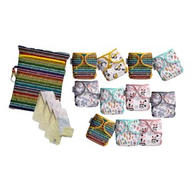 Ecobeb Paales Todo-en-2 Kit Ahorro 11 Pack  Wetbag                                                                                                    