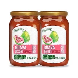 Colombina Guava Dessert Fruit Spread, Exotic Tropical Guava Jelly and Guava Past