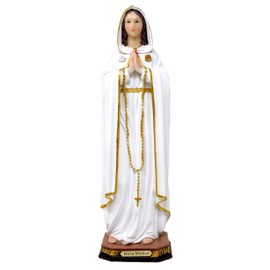16" Inch Mystic Rose Virgin Statue Figurine Virgin Mary Catholic Virgen de la Rosa Mystica Imagen Estatua