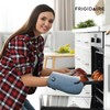 Frigidaire Sasha Cotton and Neoprene Oven Mitts, Heat Resistant, Anti-Slip,