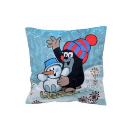 MU BRNO - Mole Cushion, Winter 25 x 25 cm
