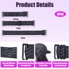 4 PCS Adjustable Elastic Band for 3 in 1 Half