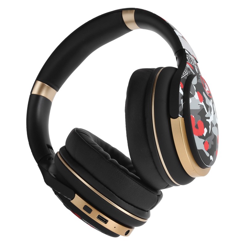 ELA1 Bluetooth 5.0 Wireless Motion Noise Cancelling Headset Graffiti Popular