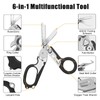 Trauma Scissors Multitool Rescue Scissors with 6 Practical Functions Foldable