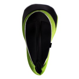 Andux Golf Wood Club Head Covers 460cc Driver with Zipper Set of 3 Green