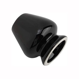 ANCLLO Matcha Whisk Stand Ceramic for Bamboo Matcha Chasen for Tea Set Accessories (Black)