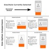 Physician Associate Badge Buddy Vertical w/Height & Weight Conversion Charts