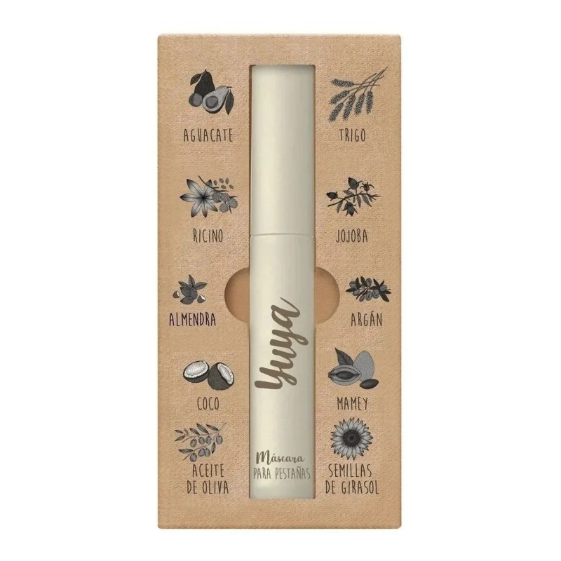 Rimel Máscara Para Pestañas Yuya Con 10 Aceites Negro
