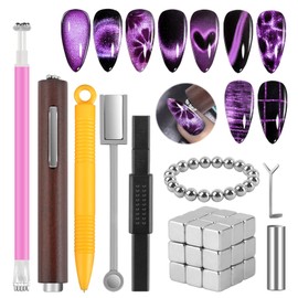 28PCS Cat Eye Gel Magnet Set for Nail
