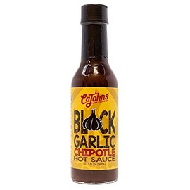 CaJohns Hot Sauce (Black Garlic Chipotle Hot Sauce)
