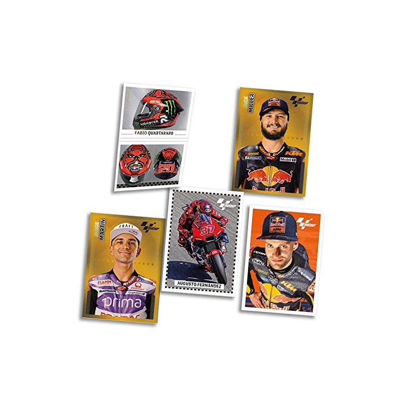 Box of 36 Pockets Moto GP 2023 Stickers PANINI