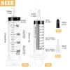 Pack of 2 Syringe 100 + 200 ml Syringe with