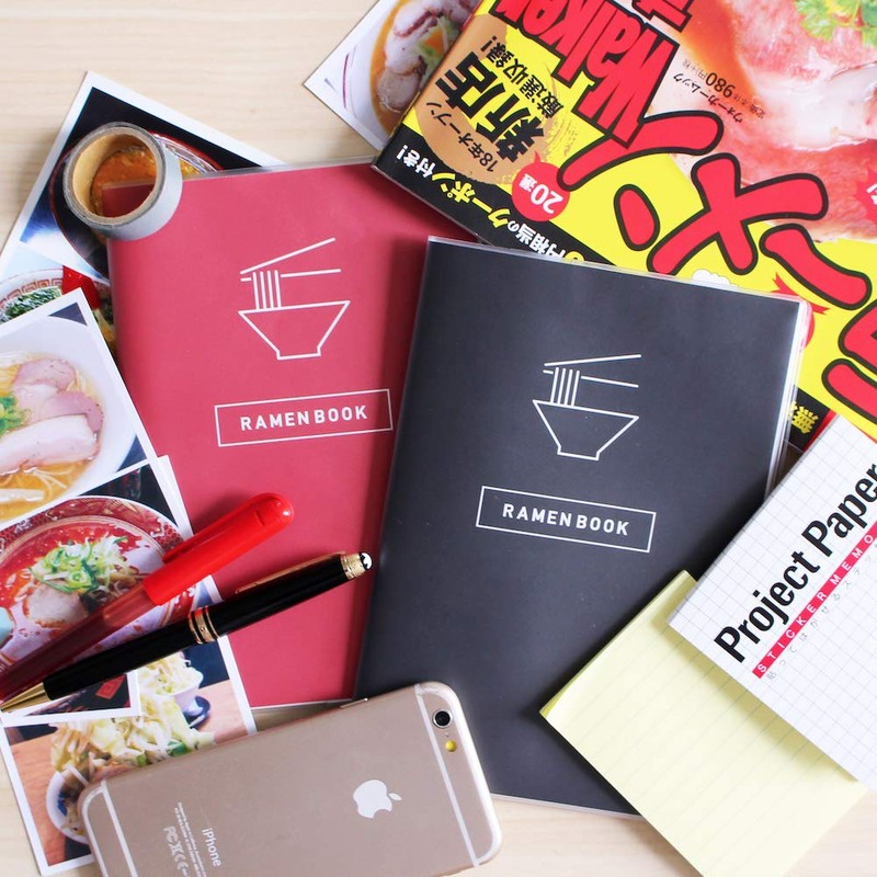 Ramen Book, Notebook, Recording, Ramen Notebook, Gift, Ramen Shop, Eating