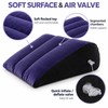 Inflatable Wedge Pillow for Travel & Rest – Portable Body