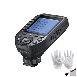Godox XPROII-S 2.4G Transmisor de disparo de flash inalámbrico TTL Autoflash 1/8000s HSS visualización LCD grande 32 canales 16 grupos de reemplazo para cámaras Sony