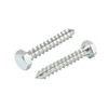 sourcing map Hex Lag Screws, M8 x 50mm Carbon Steel