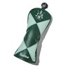 Diamond Plaid Faux Leather Headcover Utility