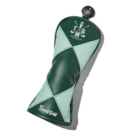 Diamond Plaid Faux Leather Headcover Utility
