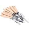 18Pcs Artist Palette Knife Oil Painting Gouache Scraper Wooden Handle