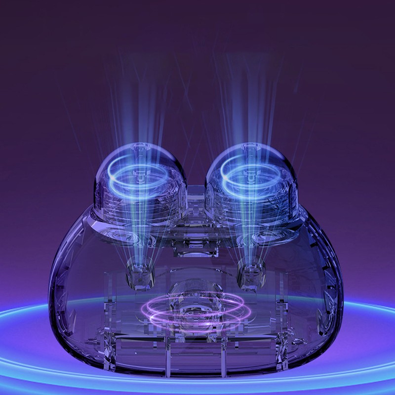 Contact Lens Cleaner Ultrasonic Portable Automatic Rechargeable Soft Lens Cleaning