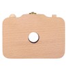 Wooden Camera pattern Storage Box Case for Baby Milk Teeth