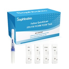 Sophbabio Comprehensive Feline Health Test Kit | 4 Detection for Cats
